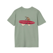 Unisex Biking Turtle Softstyle T-Shirt