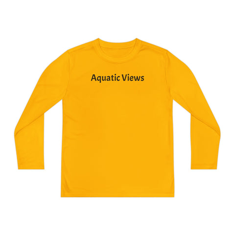 Youth Long Sleeve Fish jumping Competitor Tee