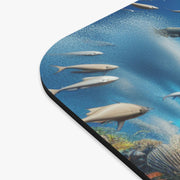 Mouse Pad - Beautiful Reef Fish and Shark Design