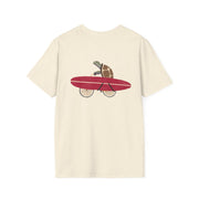 Unisex Biking Turtle Softstyle T-Shirt