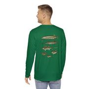 Fish Identification Long Sleeve Fishing  Shirt