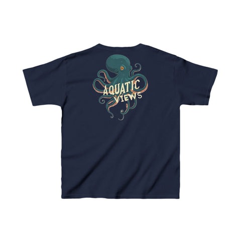 Kids Aquatic Views Octopus Heavy Cotton™ Tee