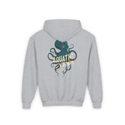 Youth Aquatic Views Octopus Heavy Blend Hooded Sweatshirt