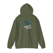 Unisex Aquatic Views Octopus Heavy Blend™ Hooded Sweatshirt