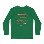 Fish Identification Long Sleeve Fishing  Shirt