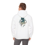 Unisex Aquatic Views Octopus Heavy Blend™ Hooded Sweatshirt