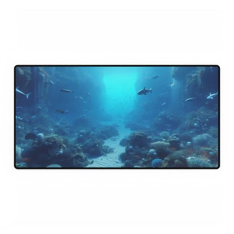 Desk Mat - Deep Sea Design