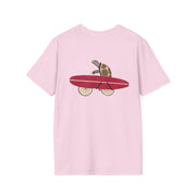 Unisex Biking Turtle Softstyle T-Shirt