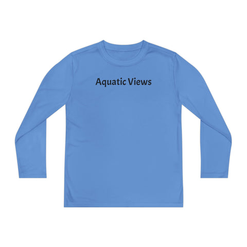 Youth Long Sleeve Fish jumping Competitor Tee