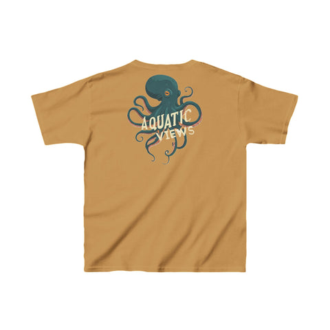 Kids Aquatic Views Octopus Heavy Cotton™ Tee